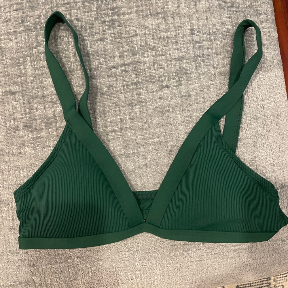 L-space Farrah Bikini Top - Emerald Sz Medium